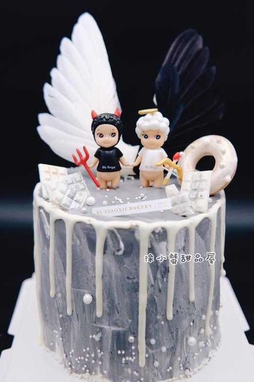 情人节限定：黑白Sonny Angel （高定系类全新升级，蛋糕加高至7层哦！） 商品图0