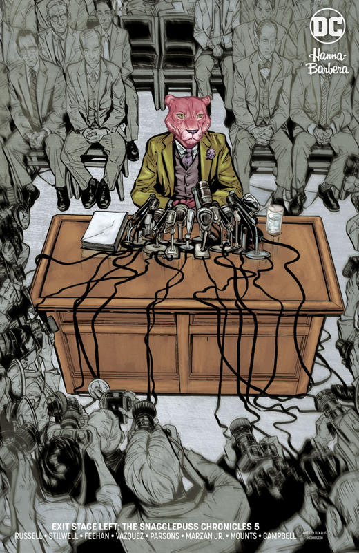 变体 粉红狮 Exit Stage Left The Snagglepuss Chronicles 商品图1