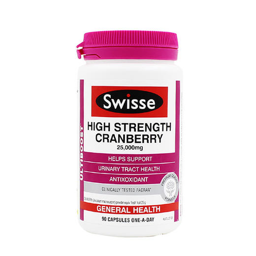 【超值装】澳洲 Swisse 高浓度蔓越莓精华胶囊 90粒 商品图1