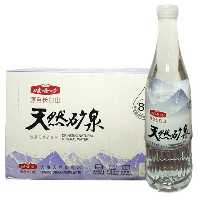 娃哈哈 天然矿泉水 550ml×24瓶