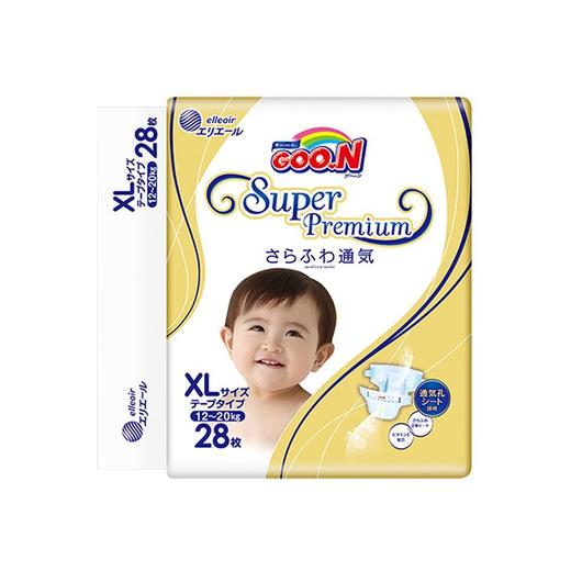 GOO.N® 大王 环贴式纸尿裤 光羽系列XL28片（不支持自提，只限江浙沪） 商品图0