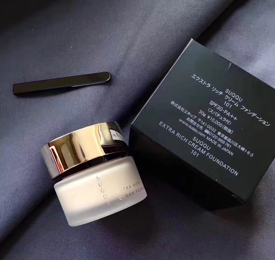 suqqu 记忆塑形奶油粉底霜粉霜 日本本土专柜版 30g