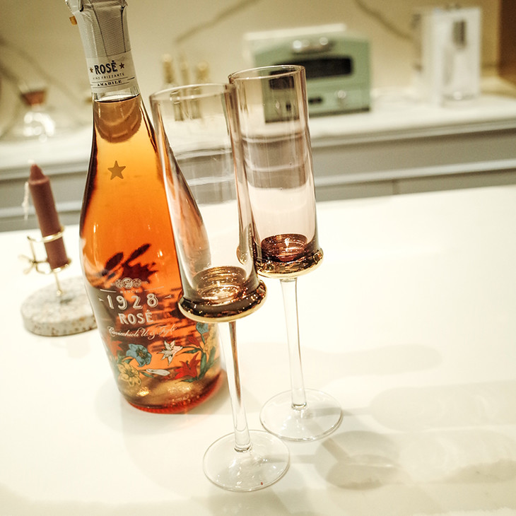 [屁侠house]cheers!干杯吧朋友!复古 玻璃高脚香槟杯
