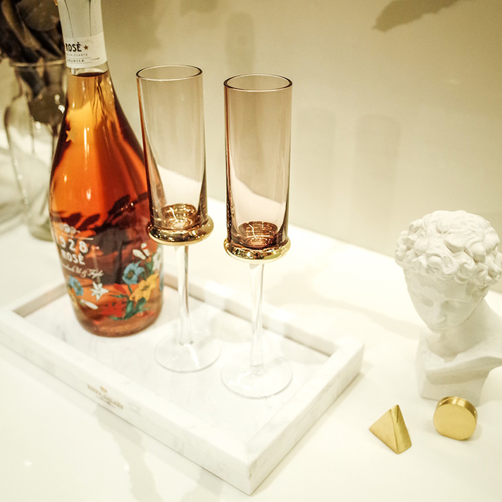 [屁侠house]cheers!干杯吧朋友!复古 玻璃高脚香槟杯