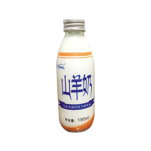 顶仙巴氏100%纯山羊奶190ml 商品图1