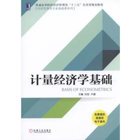 计量经济学基础 付宏 尹康 普通高等院校经济管理类“十三五”应用型规划教材[经济管理类专业基础课系列]
