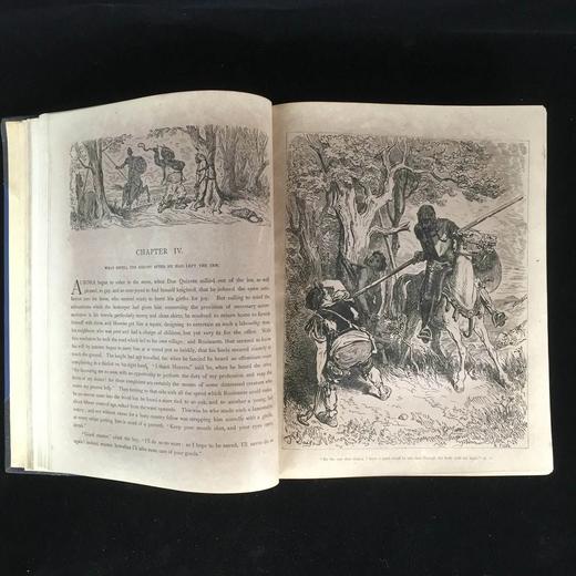 多雷插图版《堂吉诃德》 1880年左右真皮精装大量精彩插图 商品图10