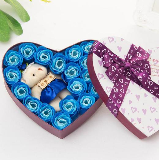 【创意礼品】。香皂花三八节七夕情人节教师节香皂花礼盒专利款 商品图1