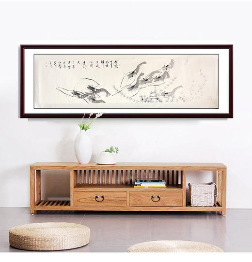 伏 艺-真迹- 国画虾《虾》 办公室 书房 客厅 商品图0