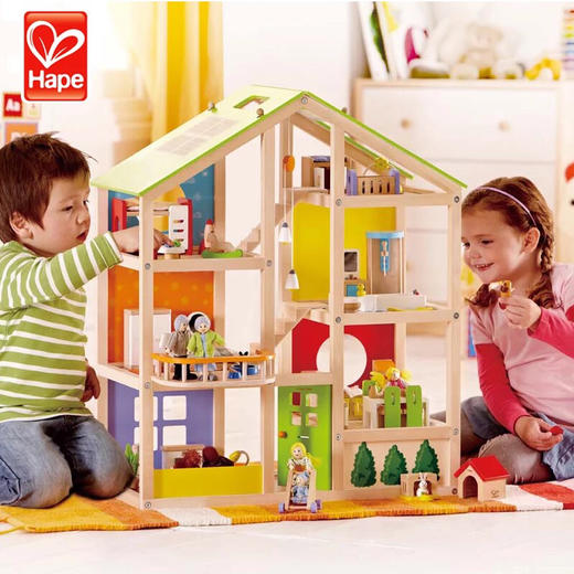 Hape 我的四季小屋（含家具）（E3401） 商品图1