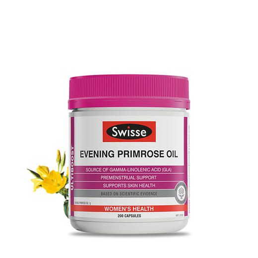 【调节内分泌】澳洲 Swisse 月见草油软胶囊 保护卵巢200粒 商品图0
