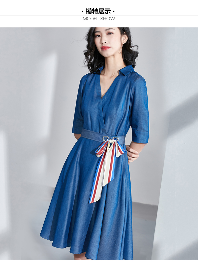 裁缝学苑a14女士连衣裙v领1:1服装纸样剪裁图纸牛皮纸
