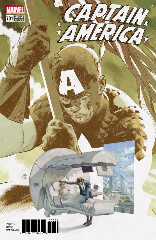 美国队长 主刊 Captain America V8（2017）变体 商品图2