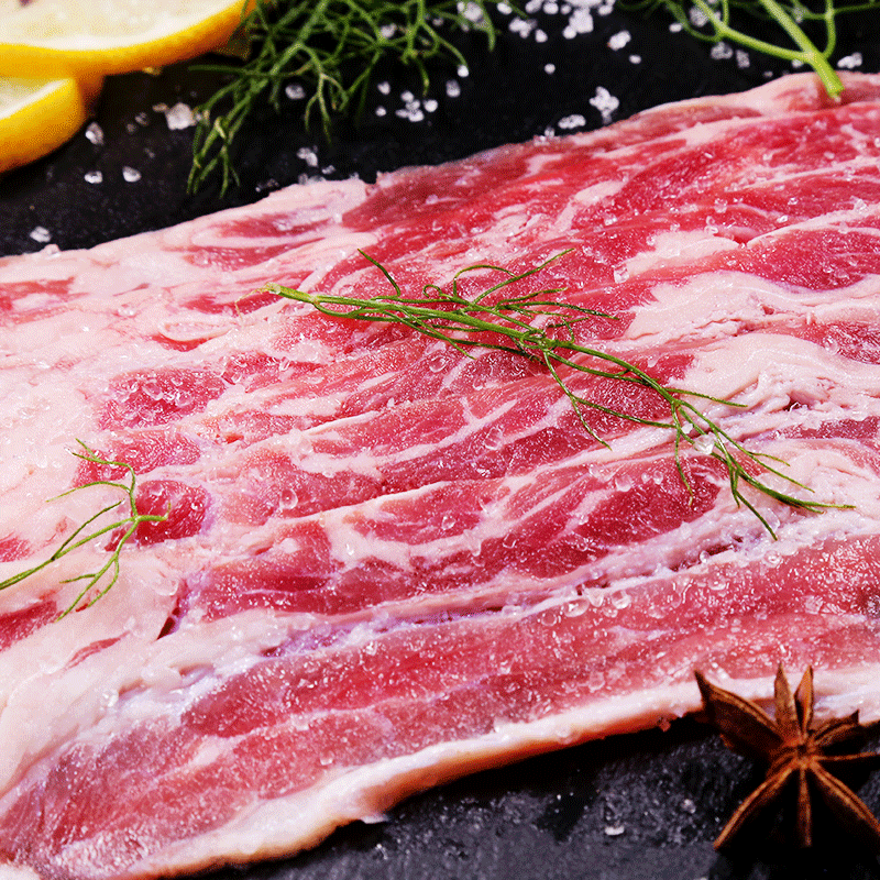8元】恒都厚切肥牛片150g 冷冻生牛肉片