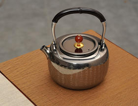 【云山】煮茶壶 316不锈钢烧水壶煮茶器具 红玛瑙心经不锈钢壶