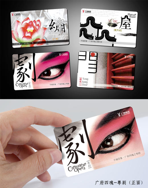 广州地铁羊城景象广府文化瑰宝限量珍藏日票 商品图1