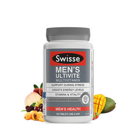 【男士必备】澳洲 Swisse 男士复合维生素 多种矿物质120粒