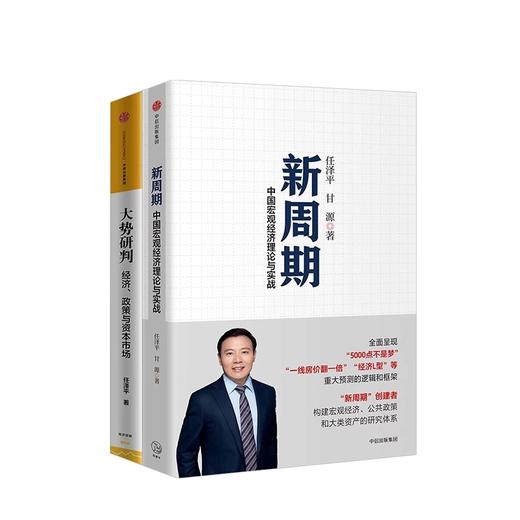 任泽平作品系列 新周期+大势研判（套装共2册） 任泽平 著 商品图2