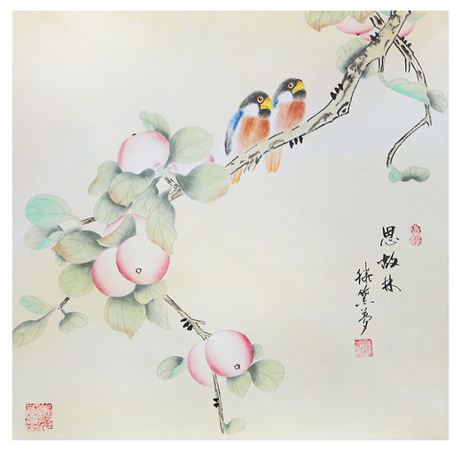 滕黛梦-真迹-花鸟画 《思故林》办公室 书房 客厅 商品图1