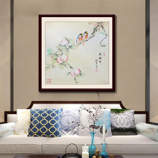 滕黛梦-真迹-花鸟画 《思故林》办公室 书房 客厅 商品图0