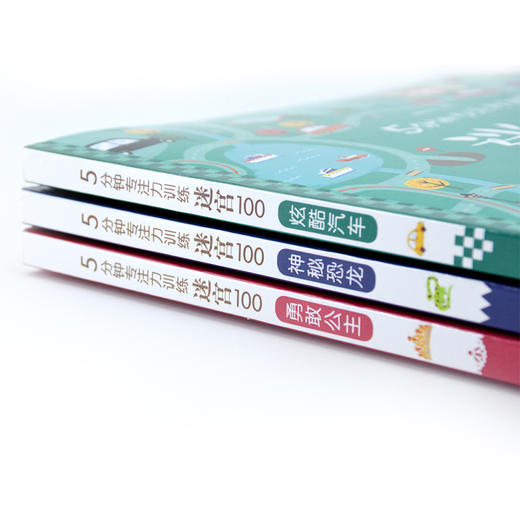 5分钟专注力训练迷宫（套装3册） 商品图2