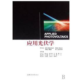 应用光伏学  狄大卫  上海交通大学出版社  9787313051325