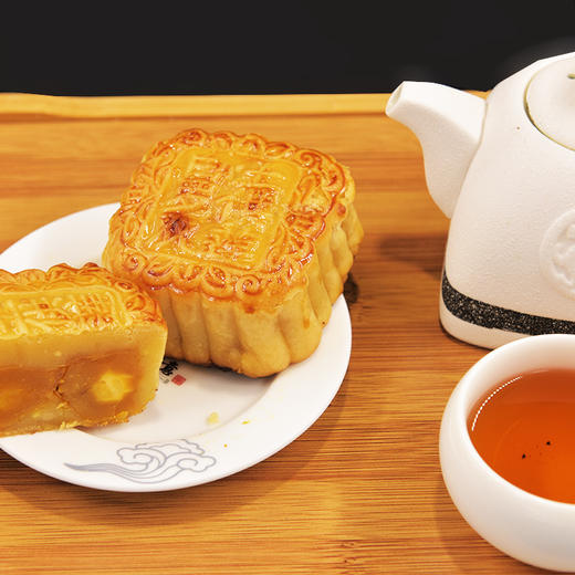【白土月饼】双黄莲蓉月（纸盒装） 商品图4