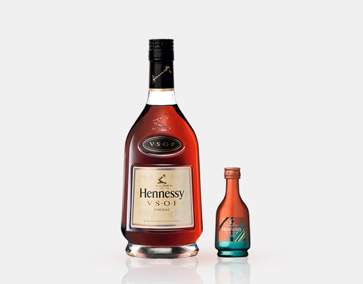 【hennessy】轩尼诗vsop700ml带六代限量酒版50ml礼盒