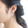 SpoiledBart Jewelry 天然粉晶珍珠戏剧系列耳钉 商品缩略图3