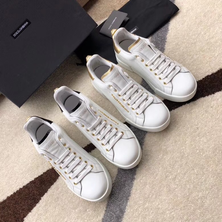 原单dolce & gabbana (杜嘉班纳) 小白鞋女鞋35-39