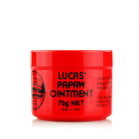 【超值大瓶装】洲 Lucas Papaw 卢卡斯木瓜膏 滋润保湿75g 商品图1
