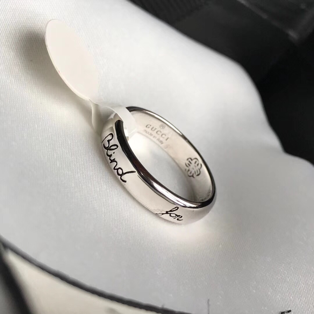 Gucci 古琦 戒指 情侣款 闺蜜款 四个尺寸