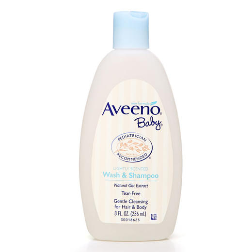 【国行】美国 Aveeno艾维诺婴儿洗发沐浴二合一236ml 商品图0