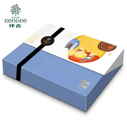 仟吉月饼礼盒吉月浪漫月饼法式月饼礼盒440g（169型） 商品图1