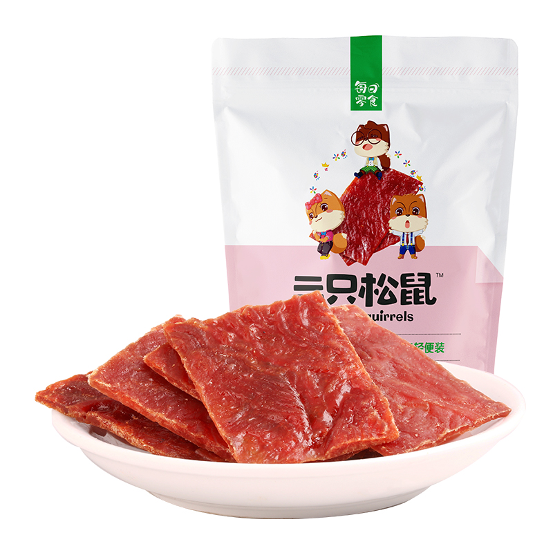 三只松鼠猪肉脯 100g/袋