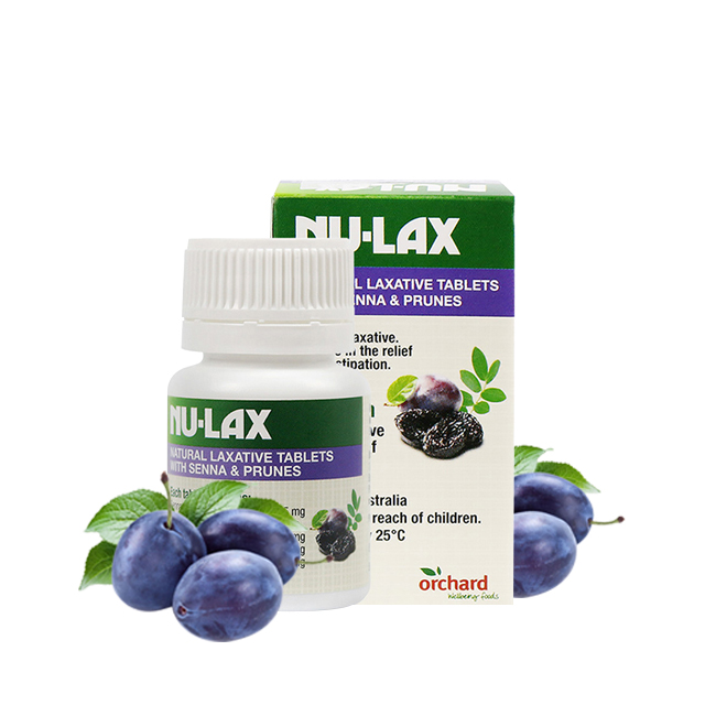 【澳洲必带】澳洲 Nu-lax 加强版西梅乐康片 清理肠胃 促进消化 40粒