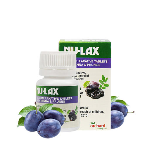 【澳洲必带】澳洲 Nu-lax 加强版西梅乐康片 清理肠胃 促进消化 40粒 商品图0