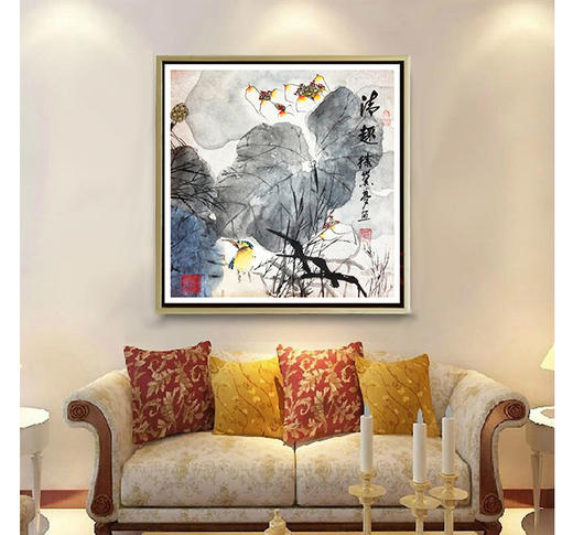 滕黛梦-真迹-花鸟画 《清趣》办公室 书房 客厅 商品图0