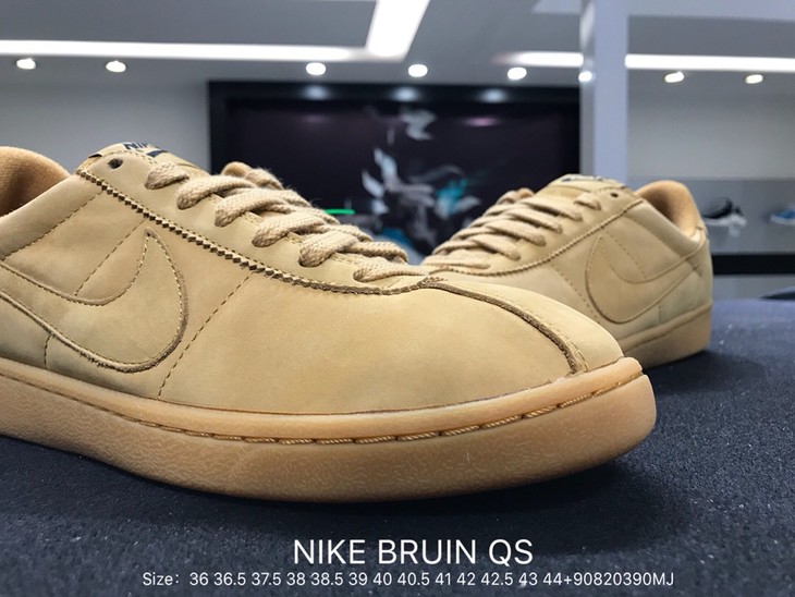 男女均有 耐克公司级 nike bruin qs 头层小牛皮 回到