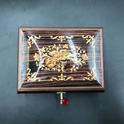 Reuge烤漆机械八音盒 施特劳斯《皇帝圆舞曲》实物见详情视频 商品图1