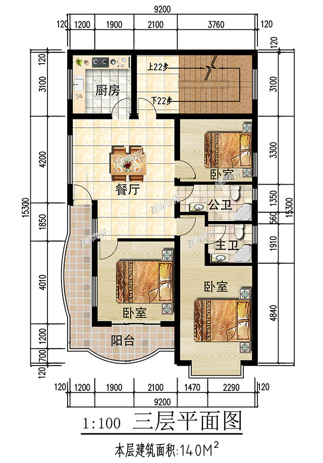 8x14米五层欧式别墅,编号【jf8312】 - 建房说宅品集市