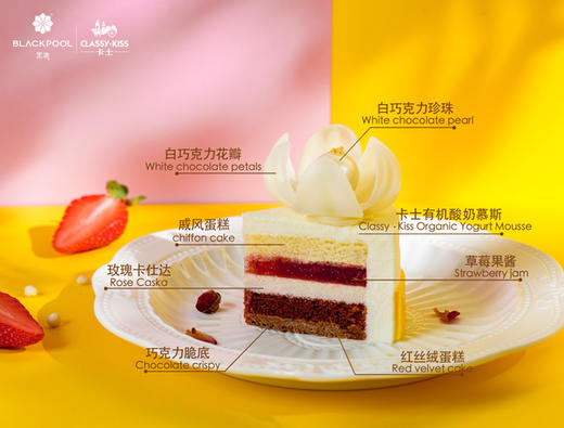 （打标签用， 不发货，勿拍）酸奶红丝绒慕斯 Yoghurt Red Velvet Mousse 商品图4