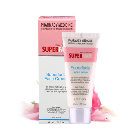 【淡化斑点】澳洲 John Plunkett Superfade 面部美白祛斑霜  40ml 商品图0