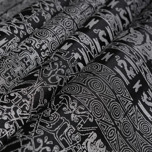 SAINTJOY/上久楷国礼款  男士宋锦双面长巾  战国策·灰色 SJ14036 商品图1