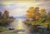 卞昌云-风景油画 《归渔》   卧室 客厅 餐厅 商品缩略图1