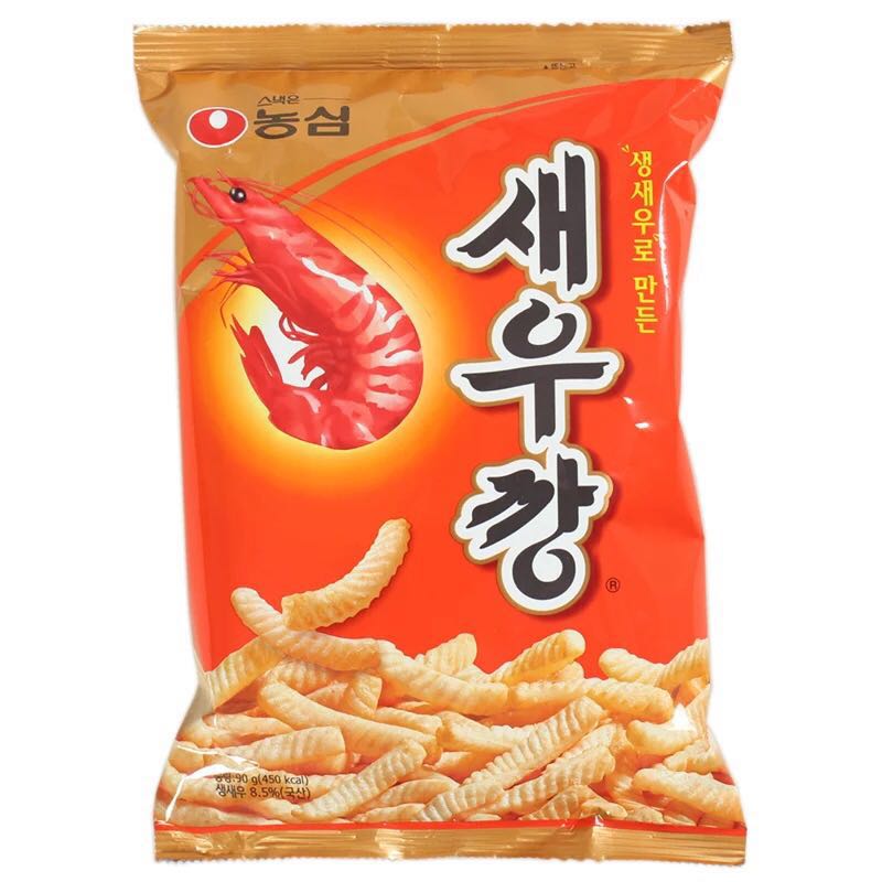 农心鲜虾条90g