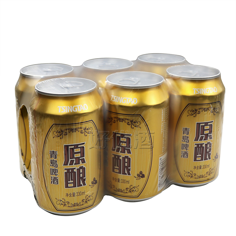 青岛啤酒原酿金罐330ml*24罐