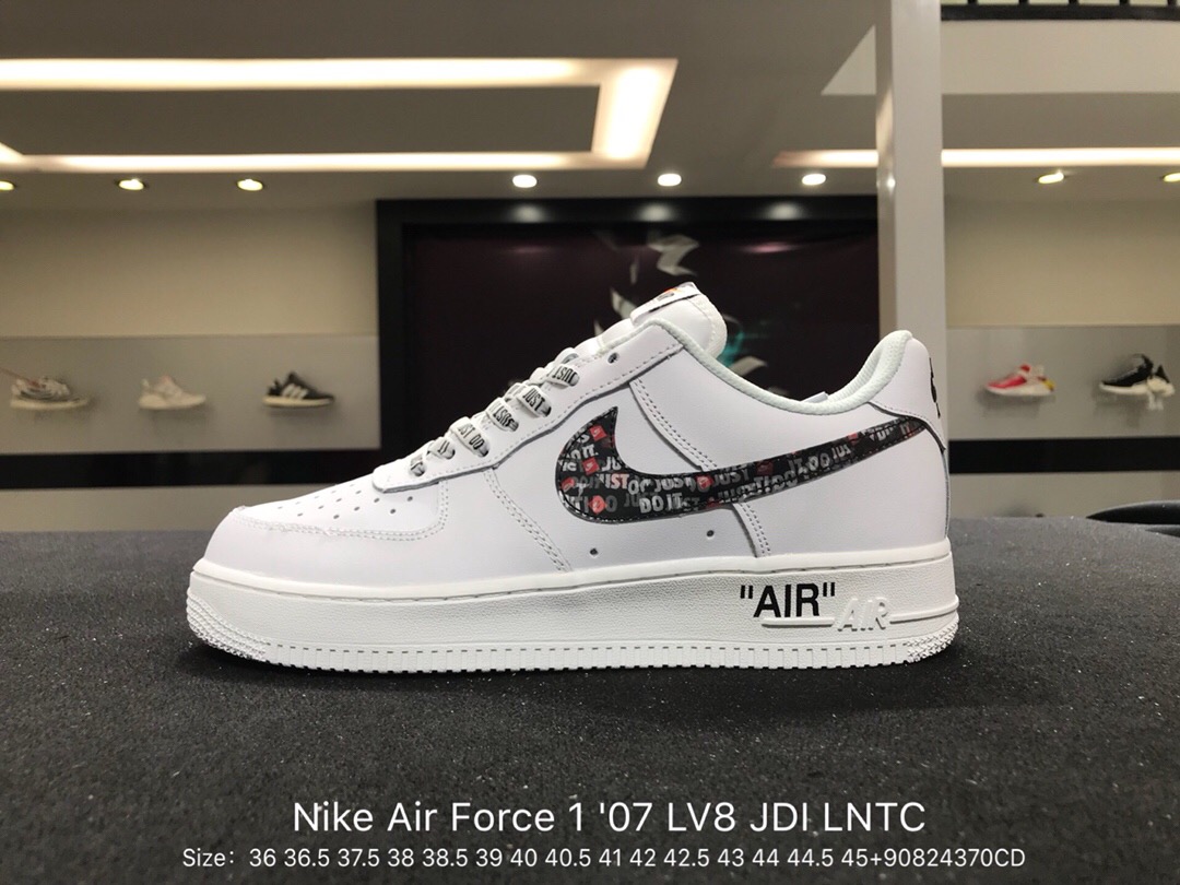 男女均有 耐克公司真标 nike air force 1 lv8 af1 空军一号 just do