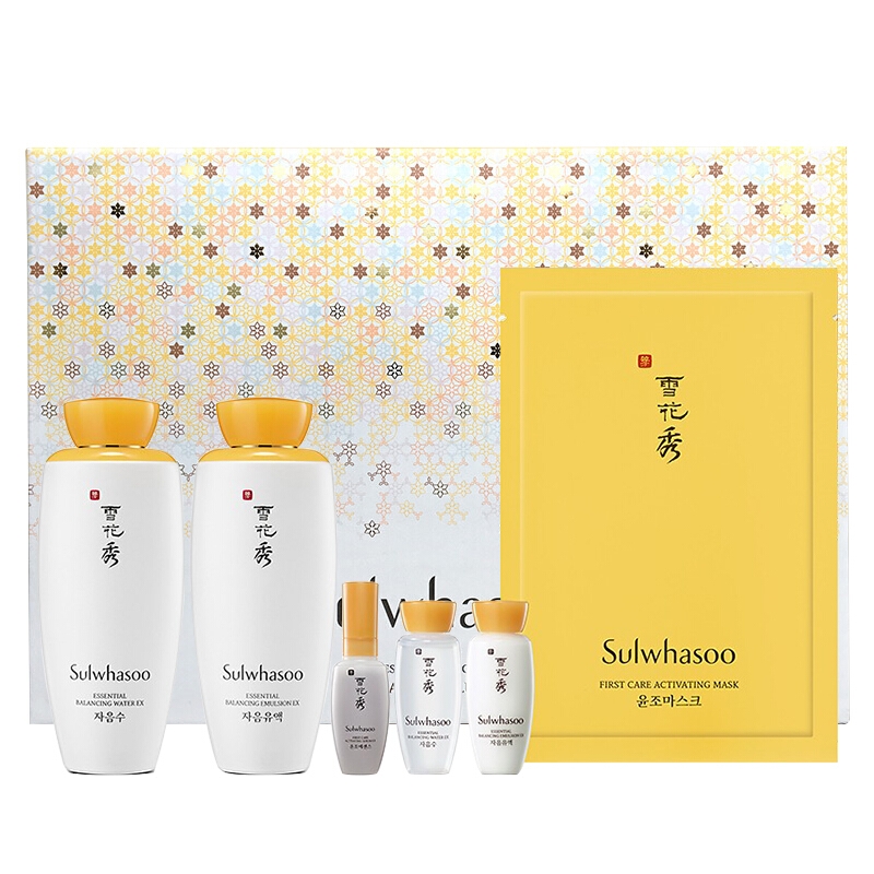 韩国sulwhasoo 雪花秀 新版滋阴水乳套盒