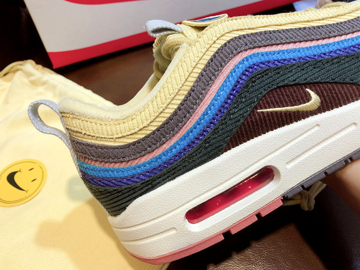 ni*e air max97wotherspoon灯芯绒混合复古气垫运动跑鞋